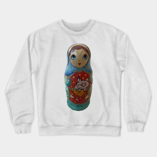 Matryoshka Doll Crewneck Sweatshirt by ampp